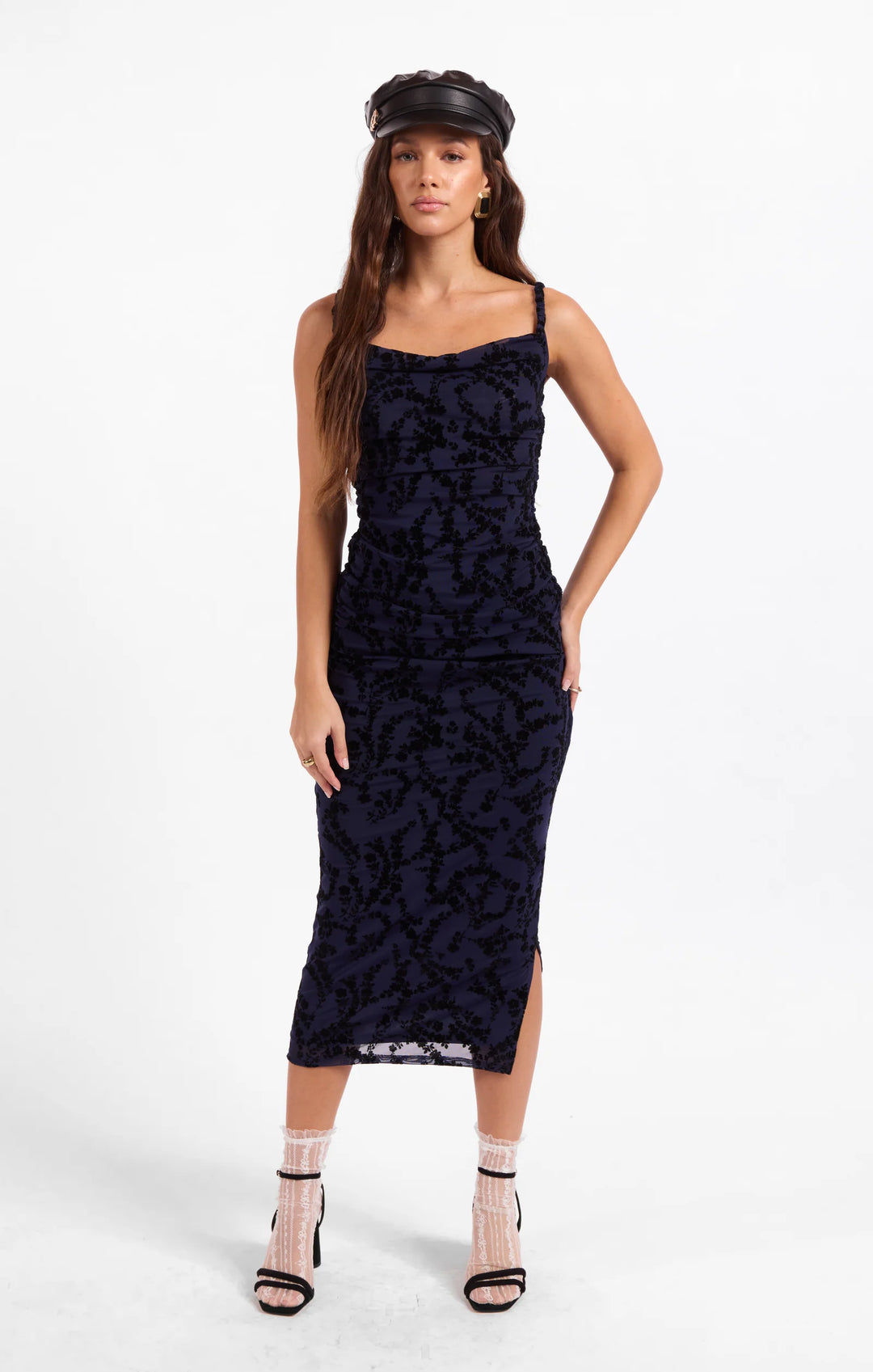 BEGONIA RUCHED DRESS