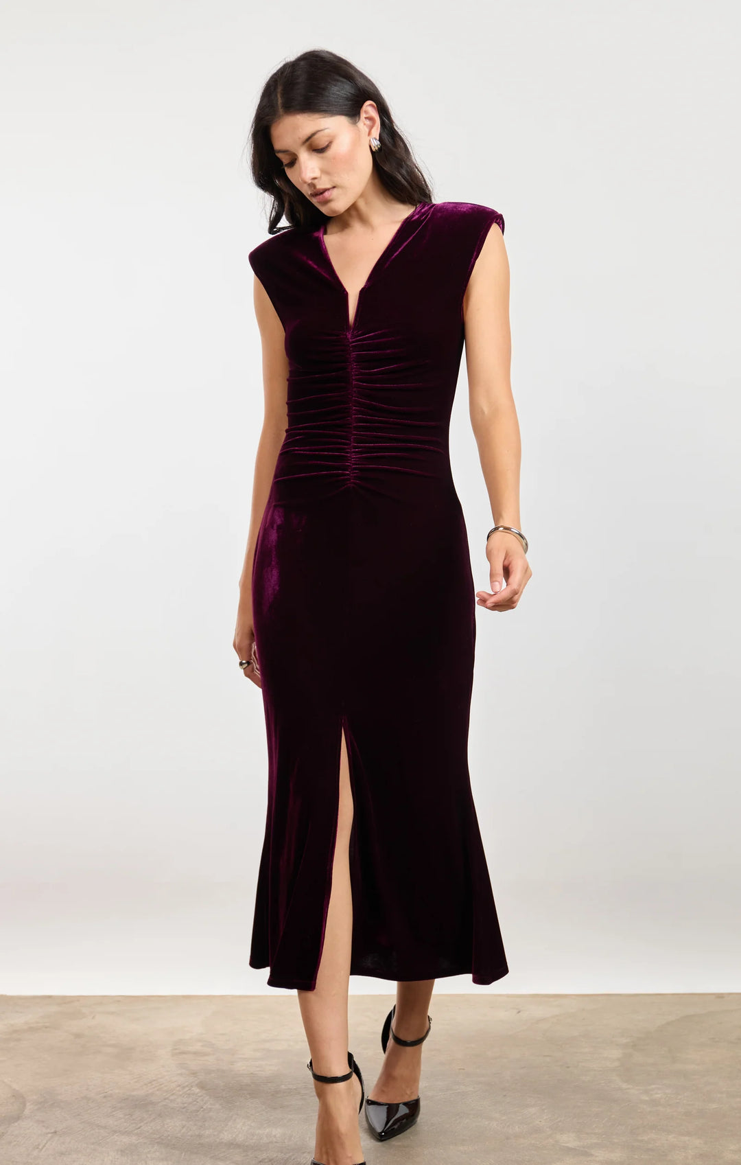 FEMME FATALE MIDI DRESS