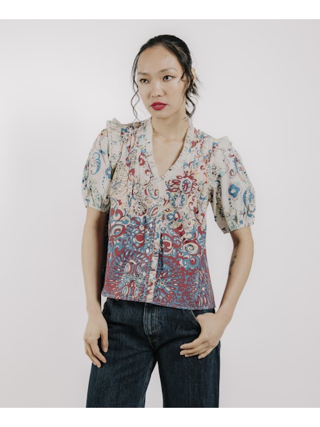 SHORT SLEEVE DANA TOP