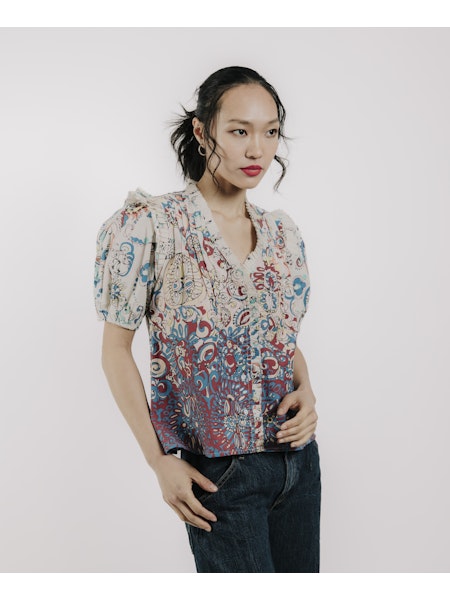 SHORT SLEEVE DANA TOP