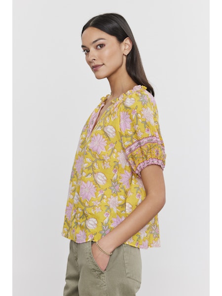 VOILE PRINT TOP