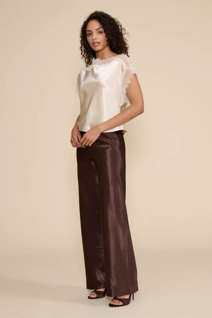 JEIEL SATIN BIAS PANT