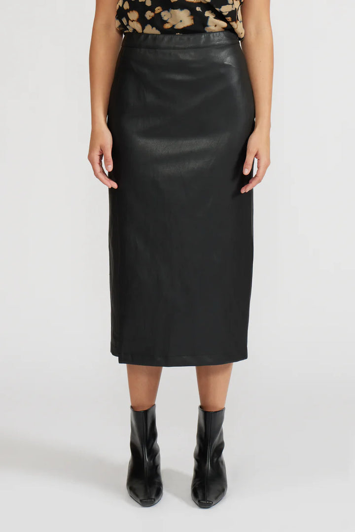 CADE LEATHER SKIRT
