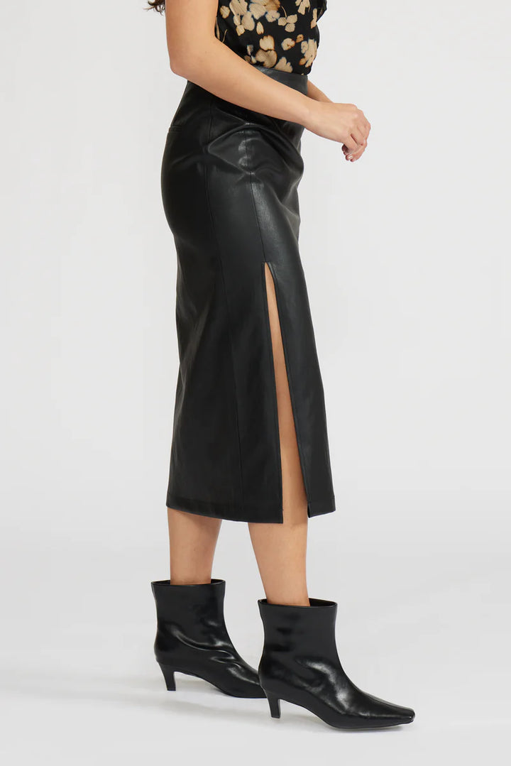 CADE LEATHER SKIRT
