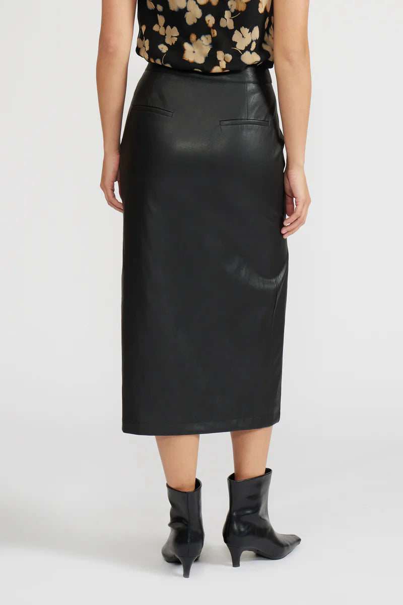 CADE LEATHER SKIRT