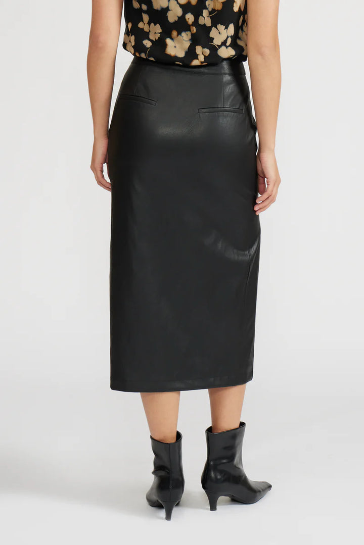CADE LEATHER SKIRT
