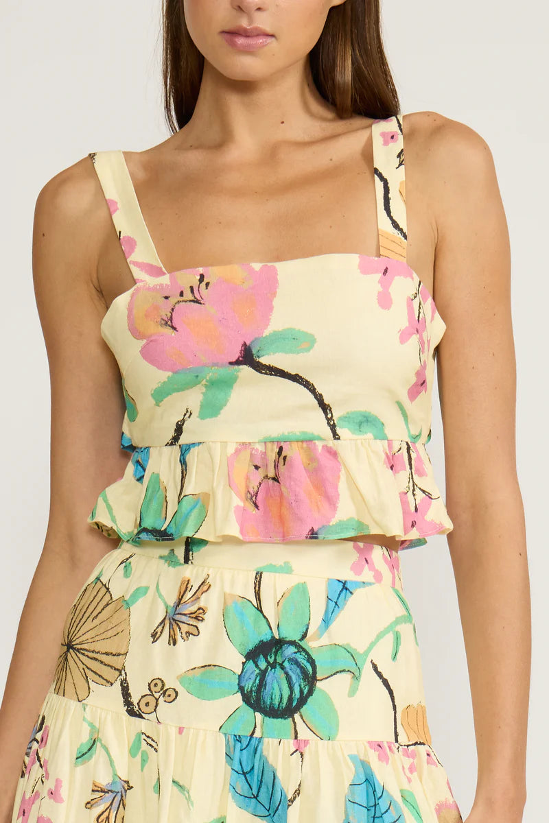 BELLA PEPLUM TOP