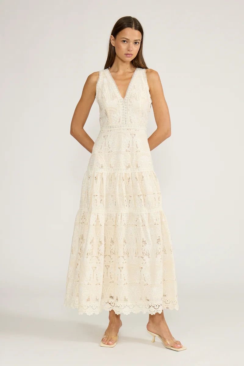 FRANCIA TIERED DRESS