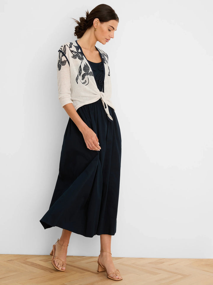 INKED BLOOMS 4-WAY CARDIGAN