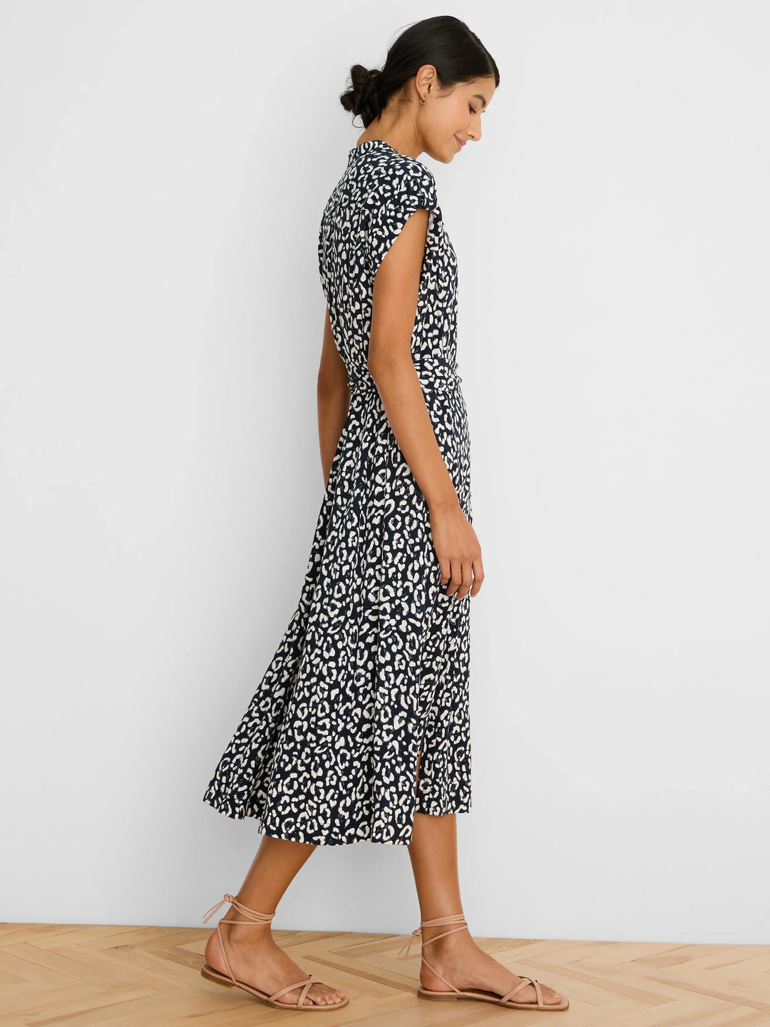 LEOPARD SKETCH SONNI DRESS