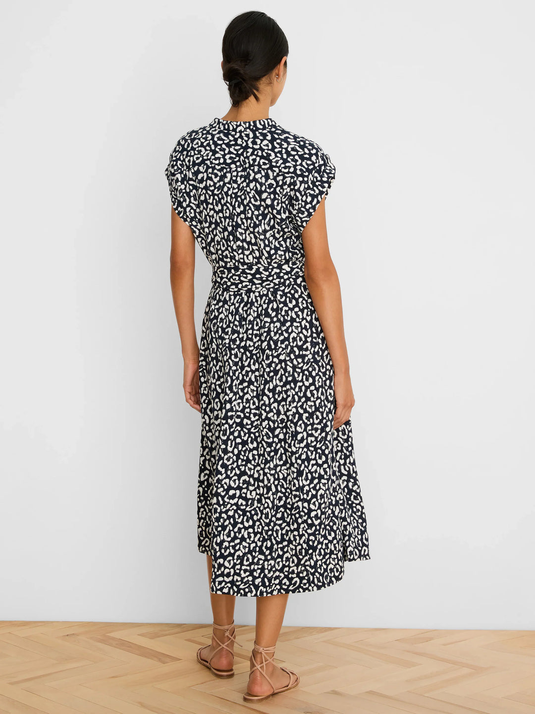 LEOPARD SKETCH SONNI DRESS