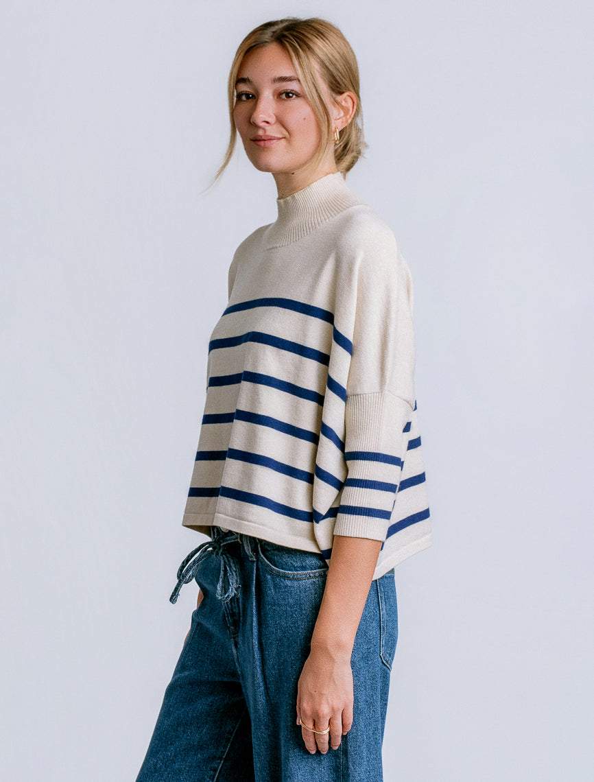 AJA STRIPE TOP