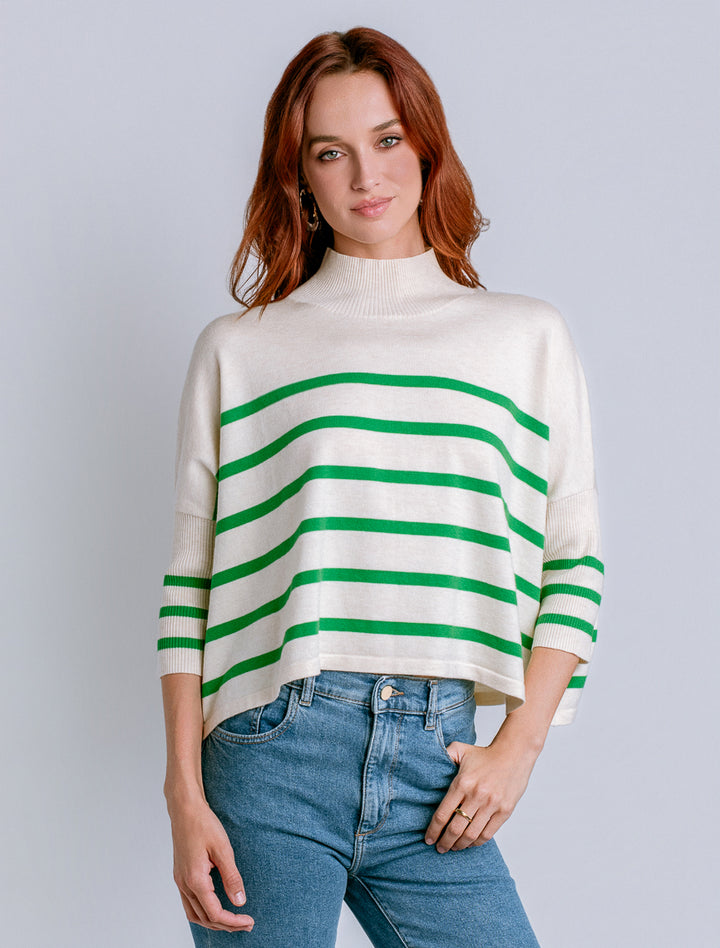AJA STRIPE TOP