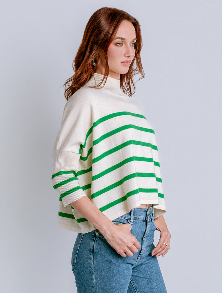 AJA STRIPE TOP