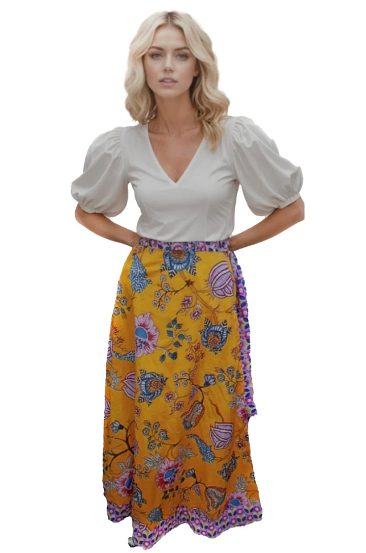MAPLE WRAP SKIRT