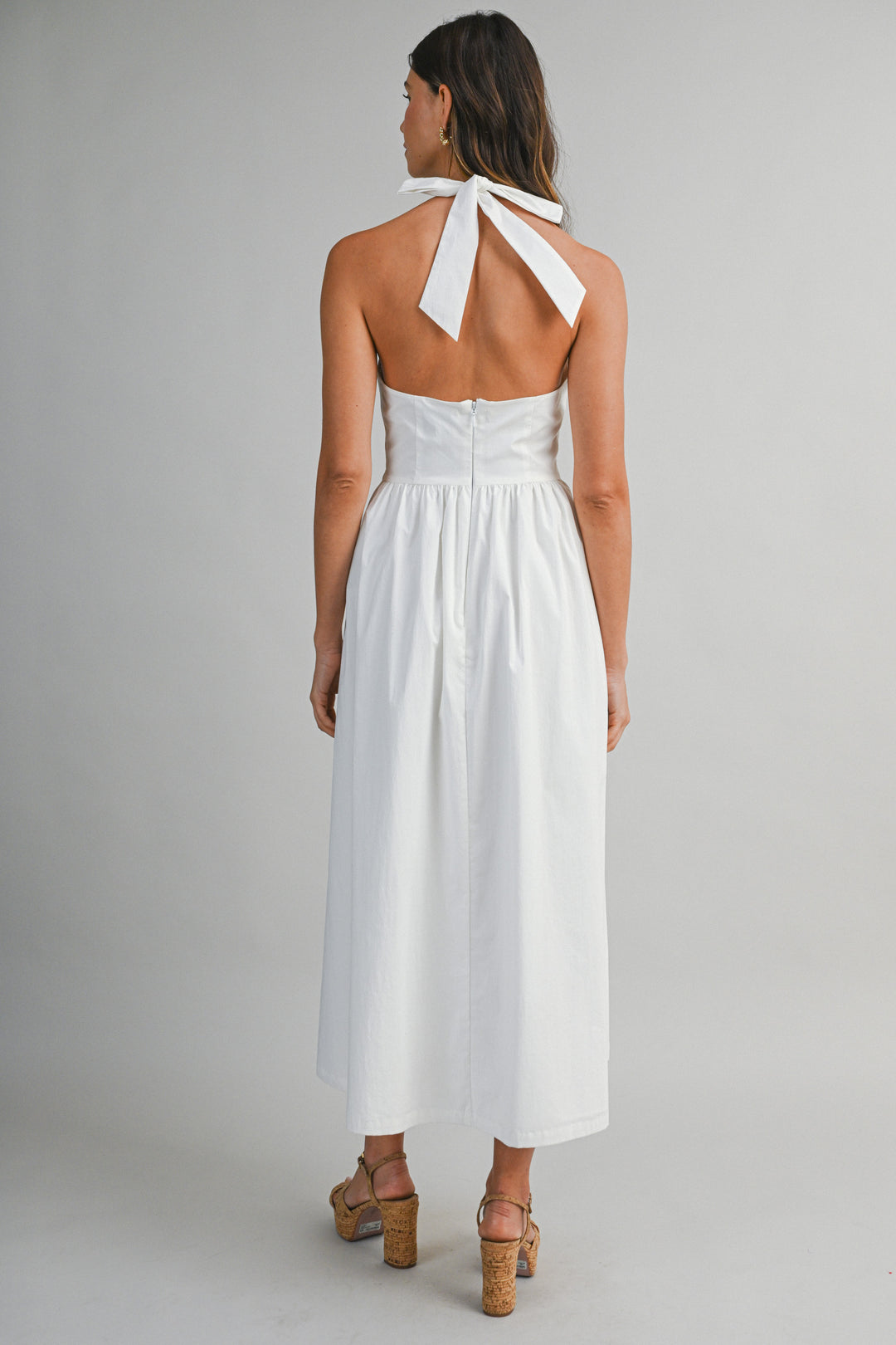 BUTTON FRONT DRESS