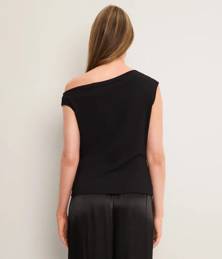 DELILAH OFF-SHOULDER DRAPED TOP