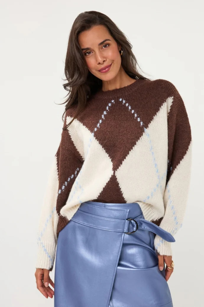SWEATER BIG ARGYLE