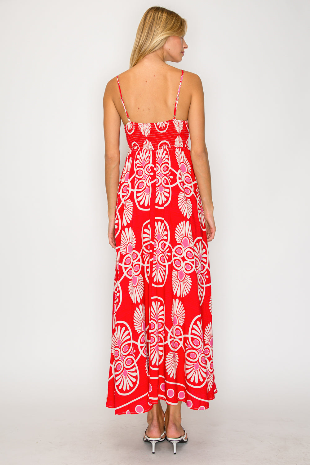 FESTIVAL MEDALLION MAXI DRESS