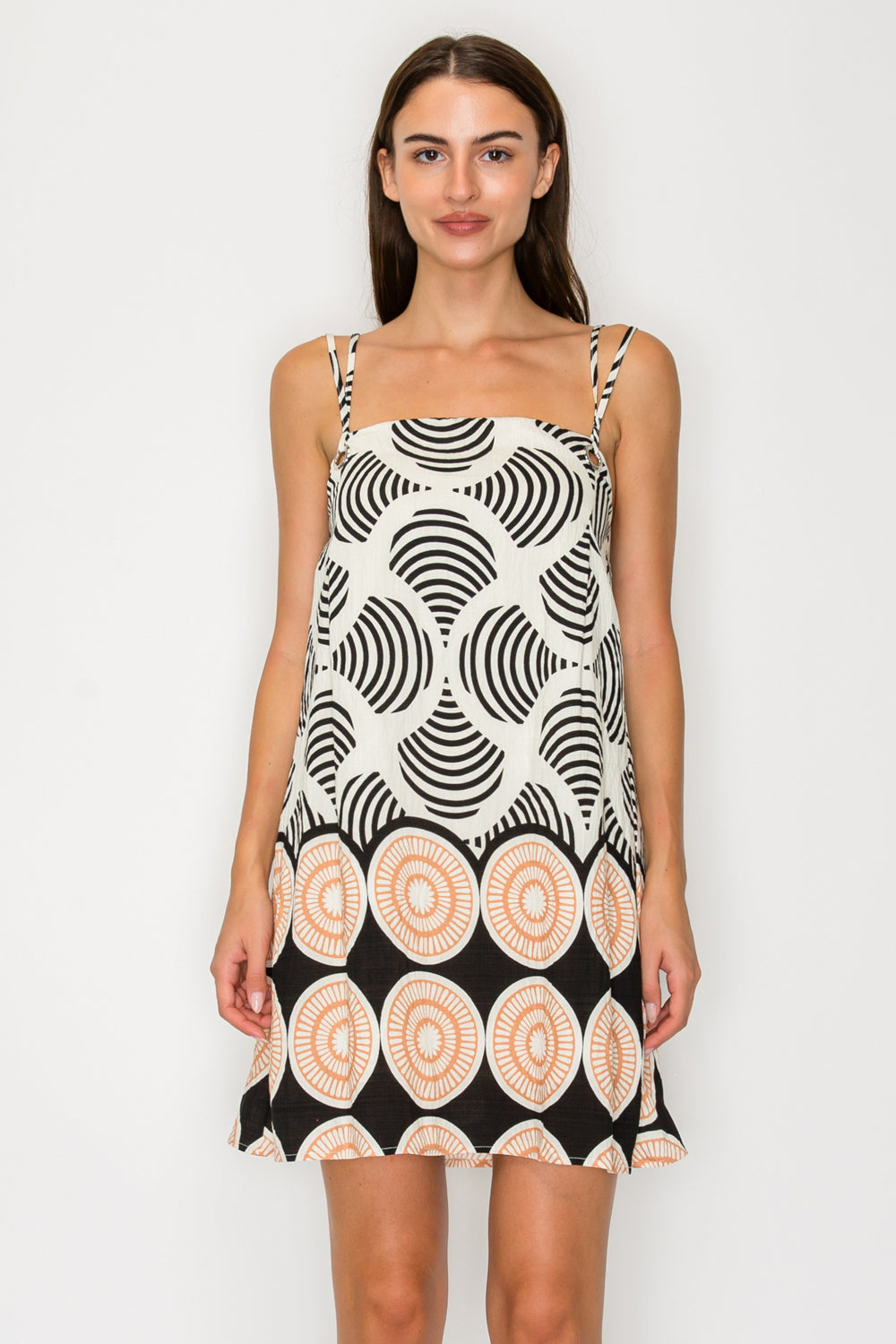 MIDNIGHT SHELL SHIFT DRESS
