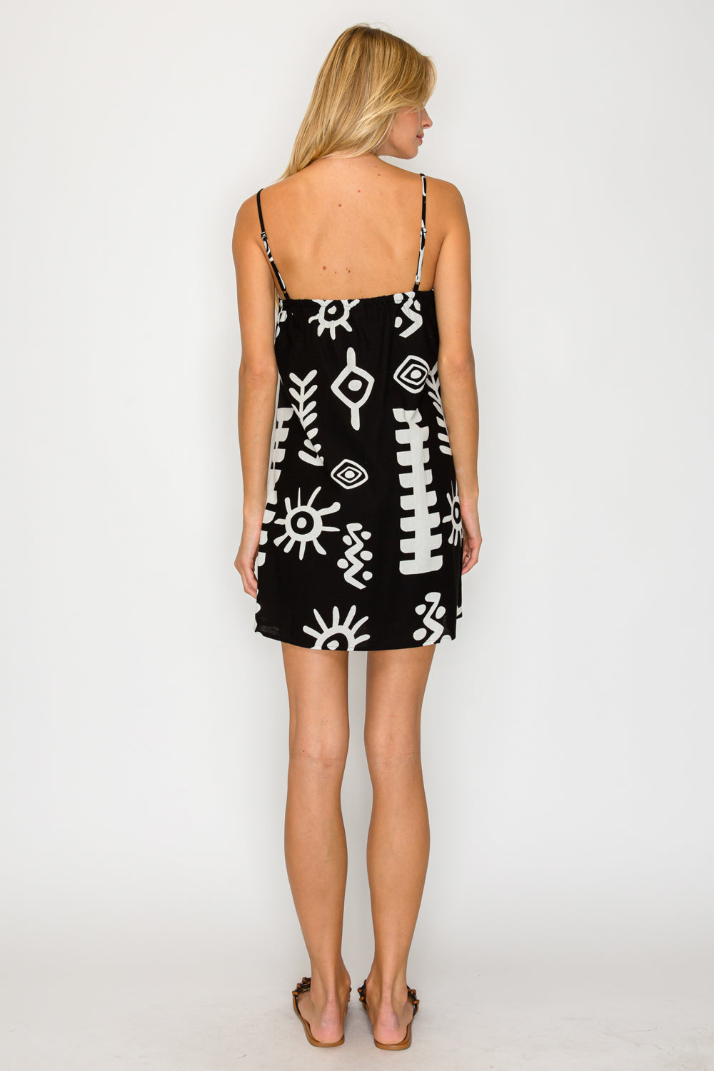 PAROS GEOMETRY SHIFT DRESS
