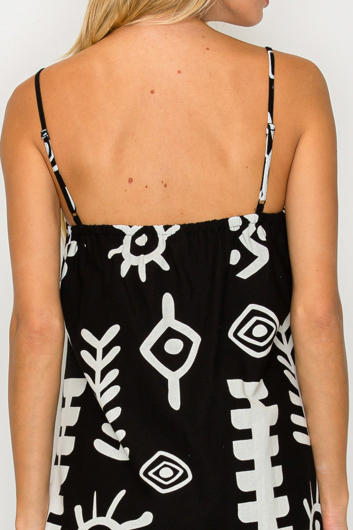 PAROS GEOMETRY SHIFT DRESS