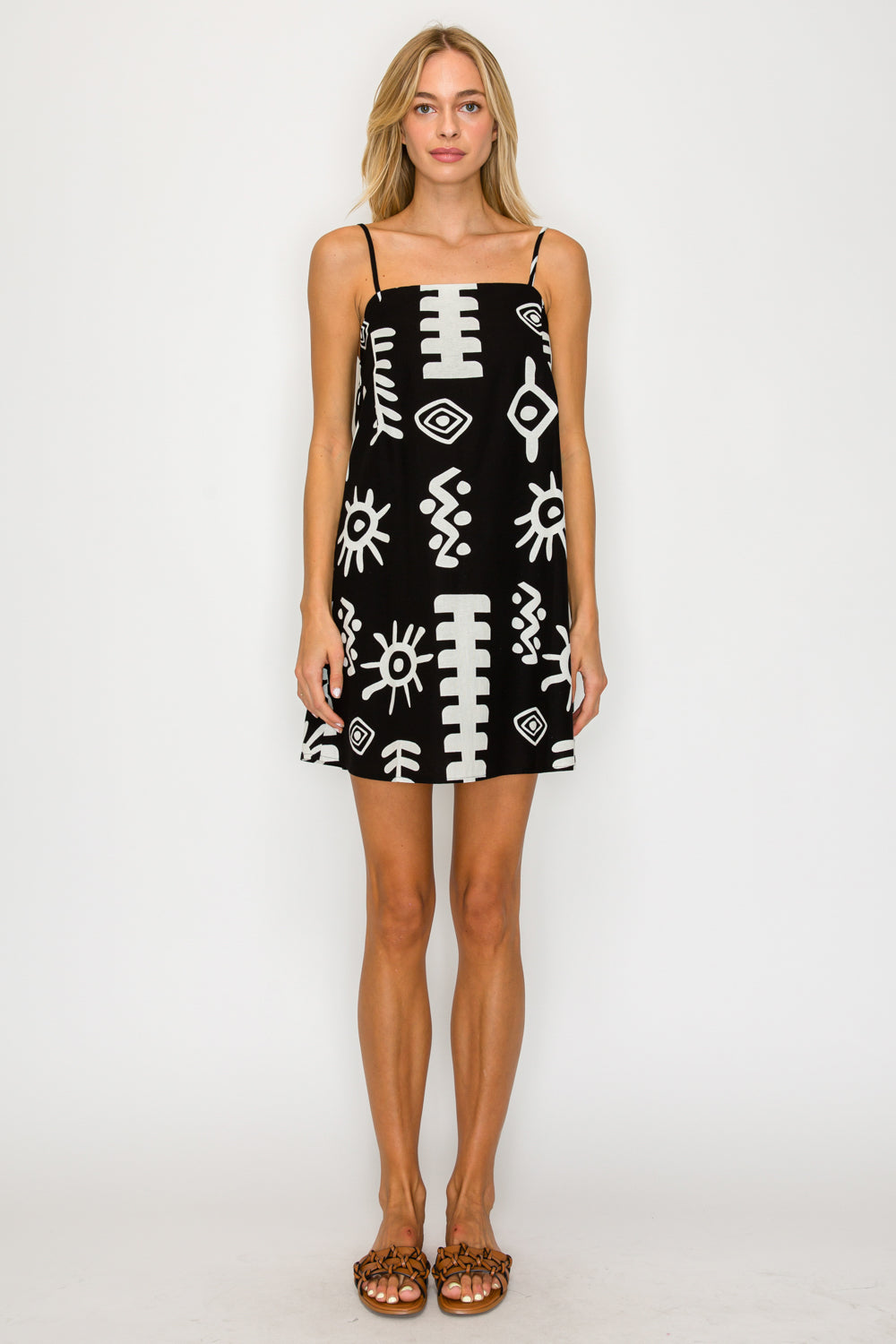 PAROS GEOMETRY SHIFT DRESS