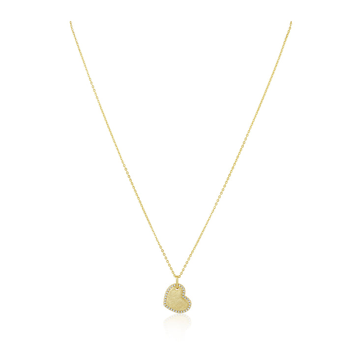 Megan CZ Heart Necklace
