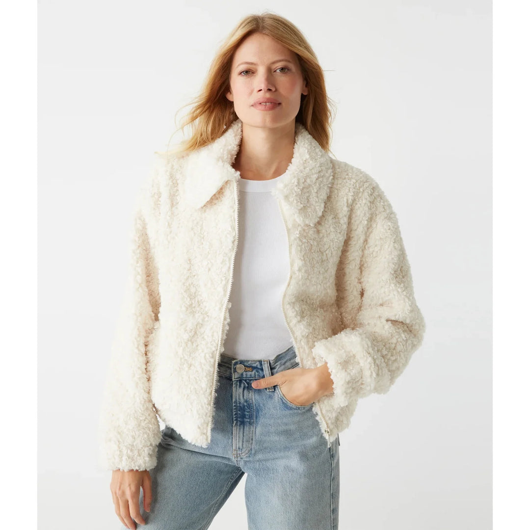 ZIGGY SHAGGY SHEARLING JACKET