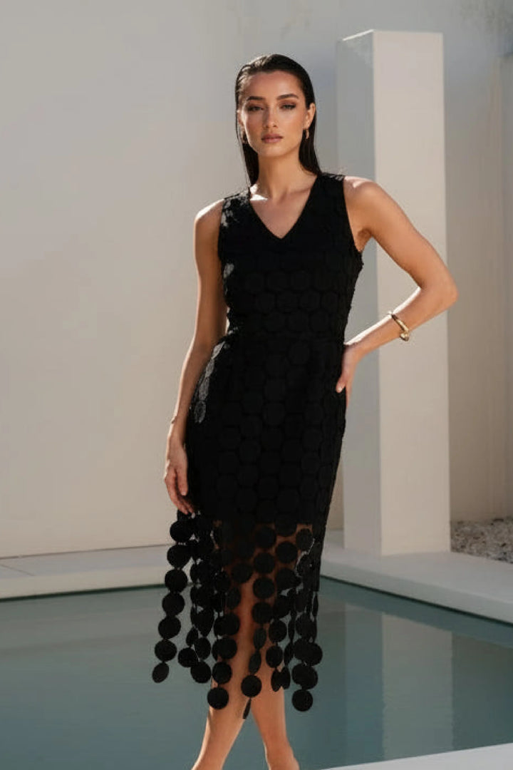 CIRCLE CROCHET DRESS