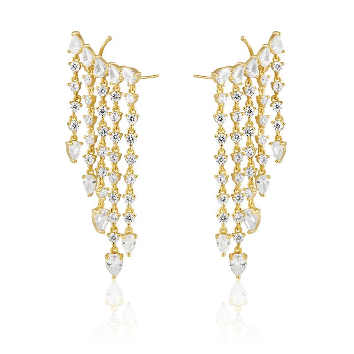 Raven Statement Earrings