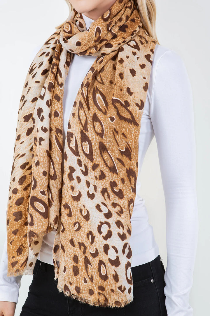 LEOPARD SCARF