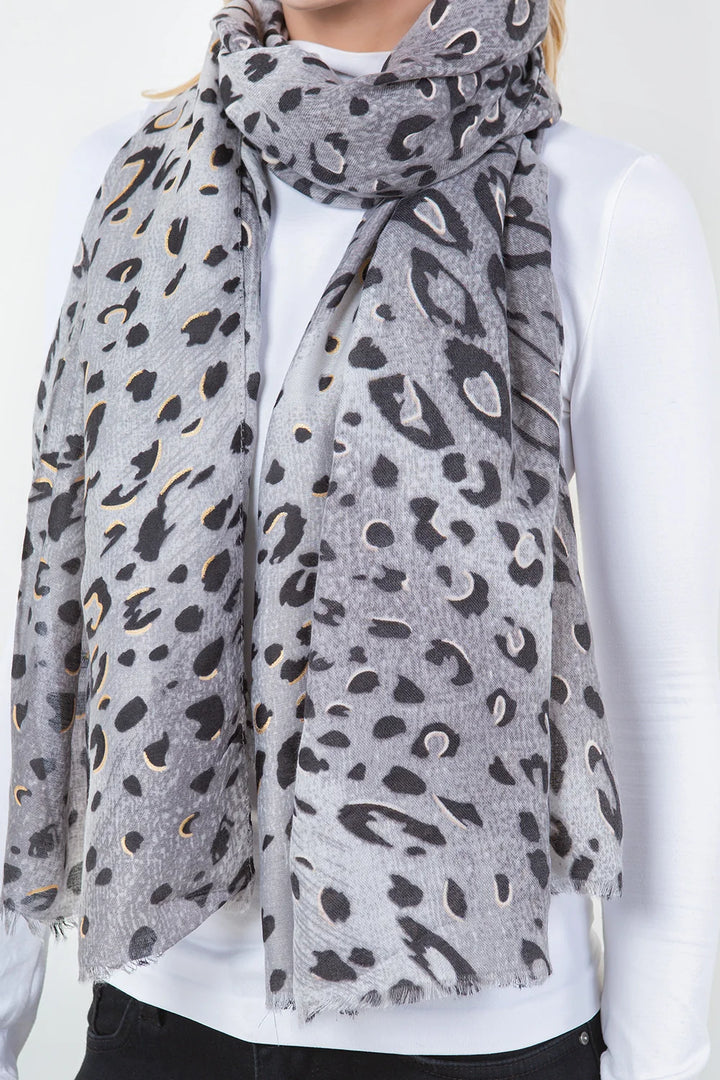 LEOPARD SCARF