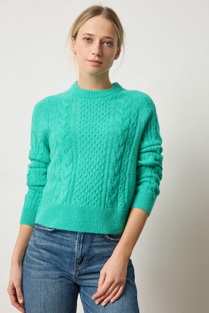 MIXED STITCH PULLOVER
