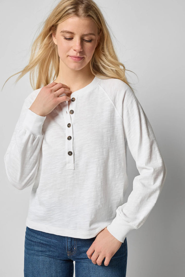 FULL SLEEVE HENLEY TOP