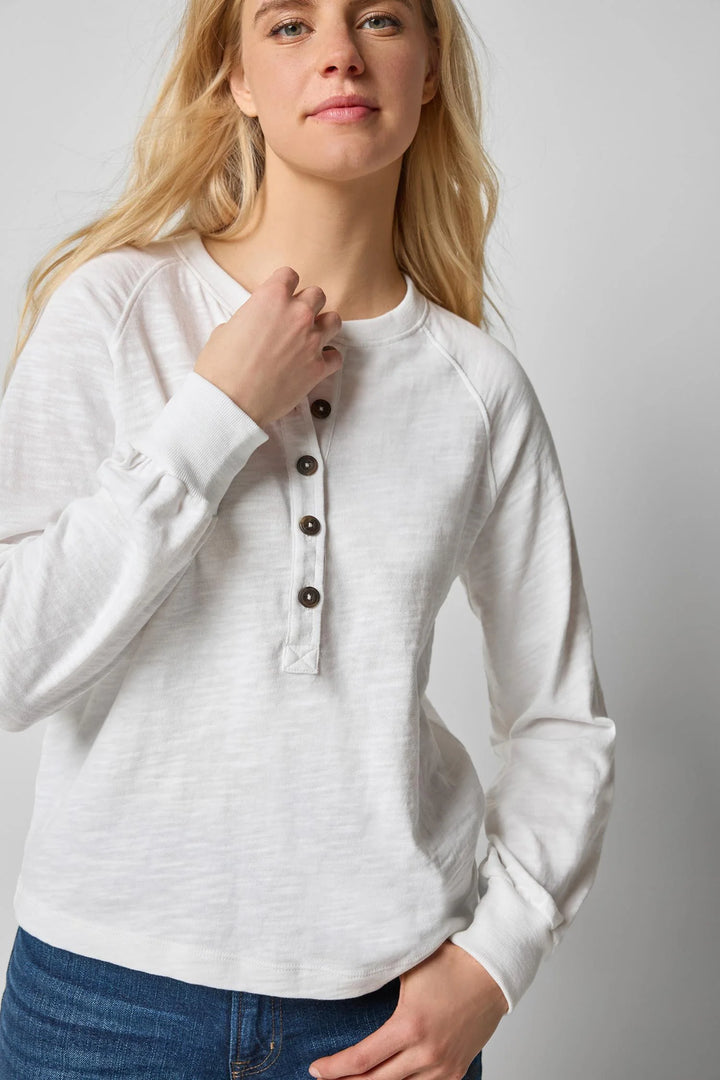 FULL SLEEVE HENLEY TOP
