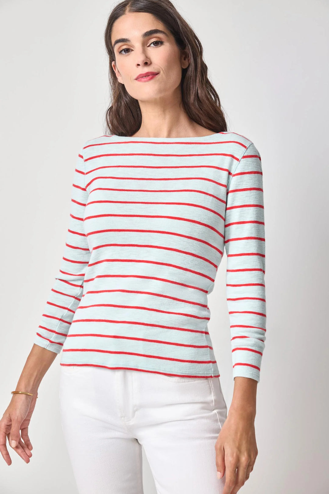 STRIPED BOATNECK