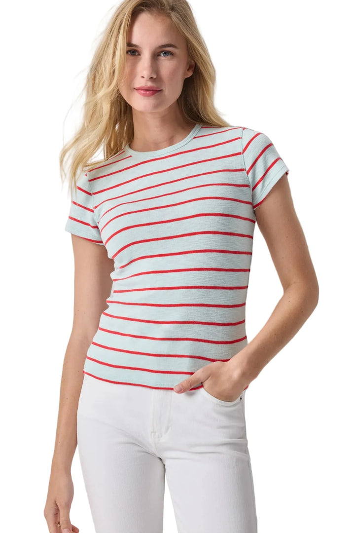 STRIPED BOATNECK