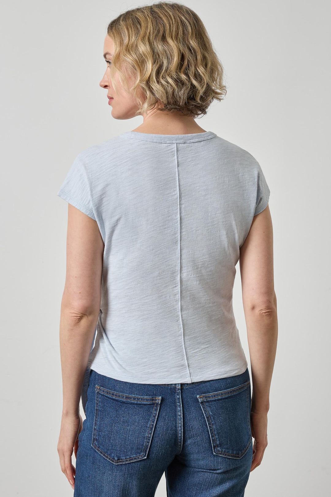 TIE FRONT TEE