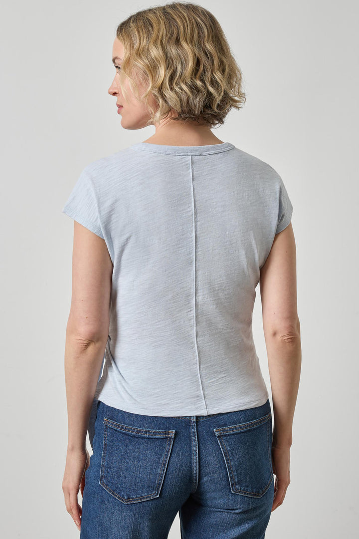 TIE FRONT TEE