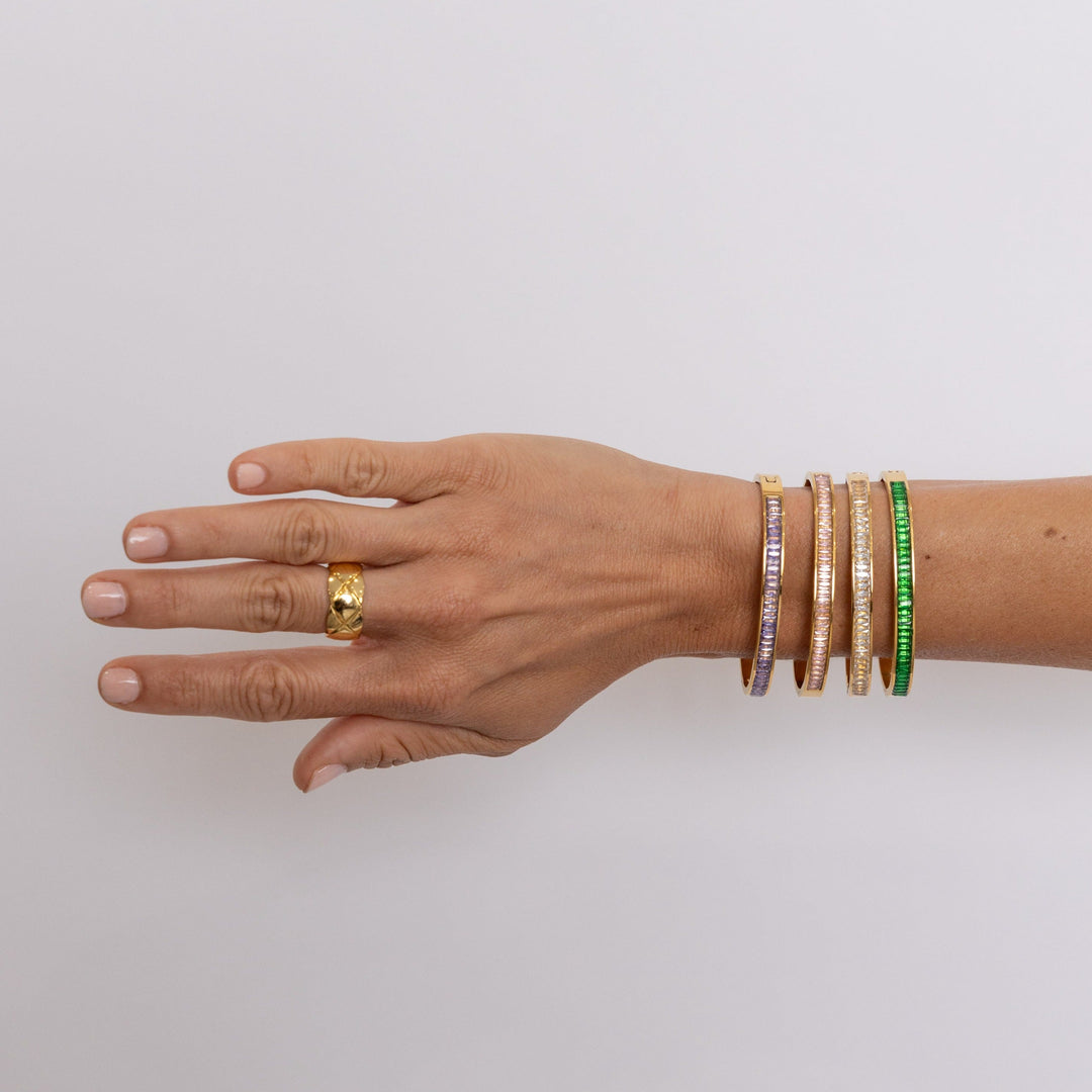 Nicola Cz Bracelet - Emerald