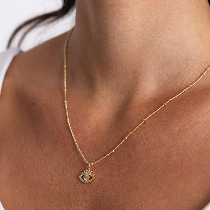 Pippa Evil Eye Necklace