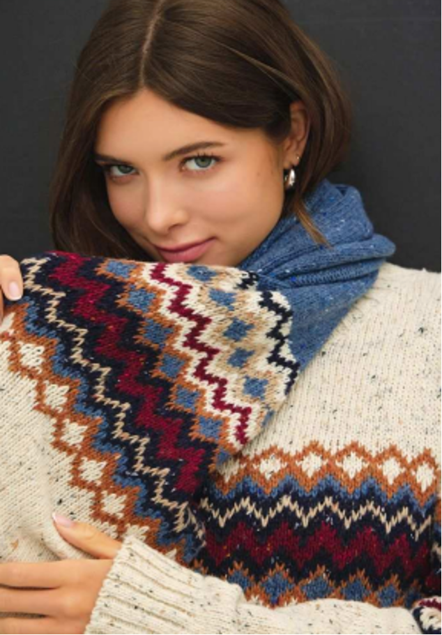 CHUNKY KNIT SCARF