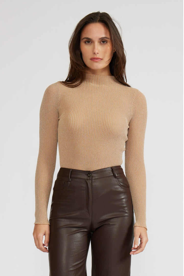 PACIE KNIT LONG SLEEVE TOP