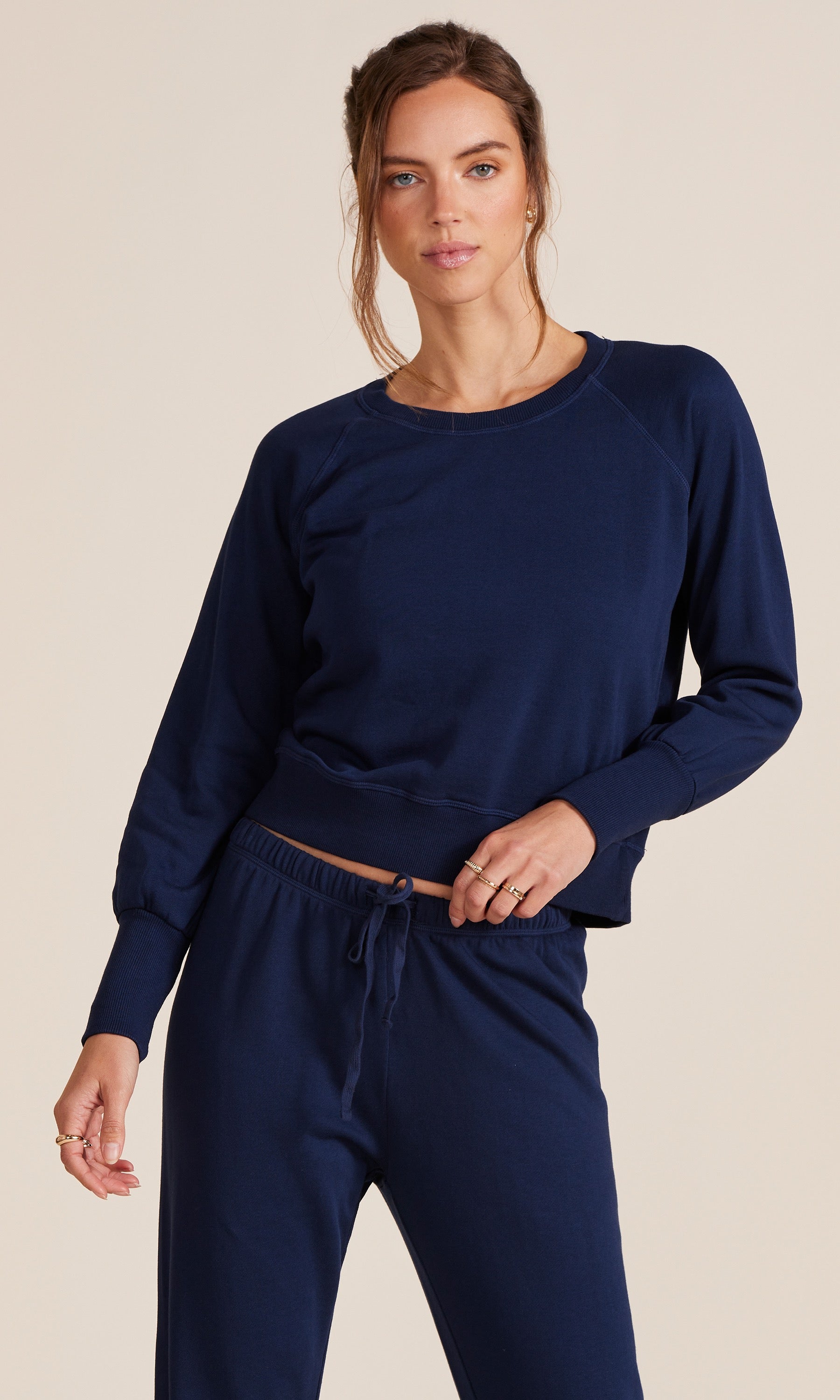 PUFF LONG SLEEVE RAG PULLOVER – Copper Penny