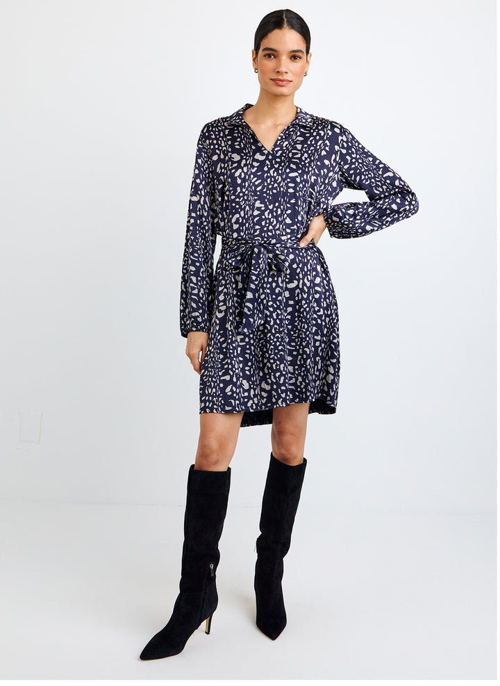 ELASTIC WAIST TUNIC DRESS