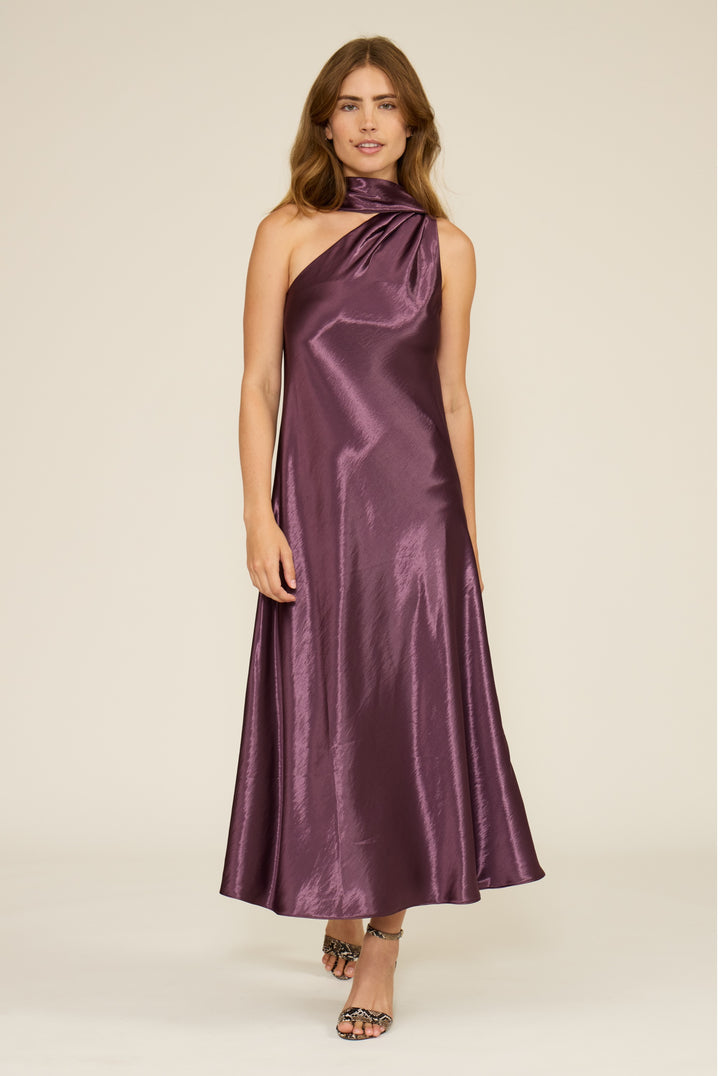 HUNTER MAXI SCARF DRESS