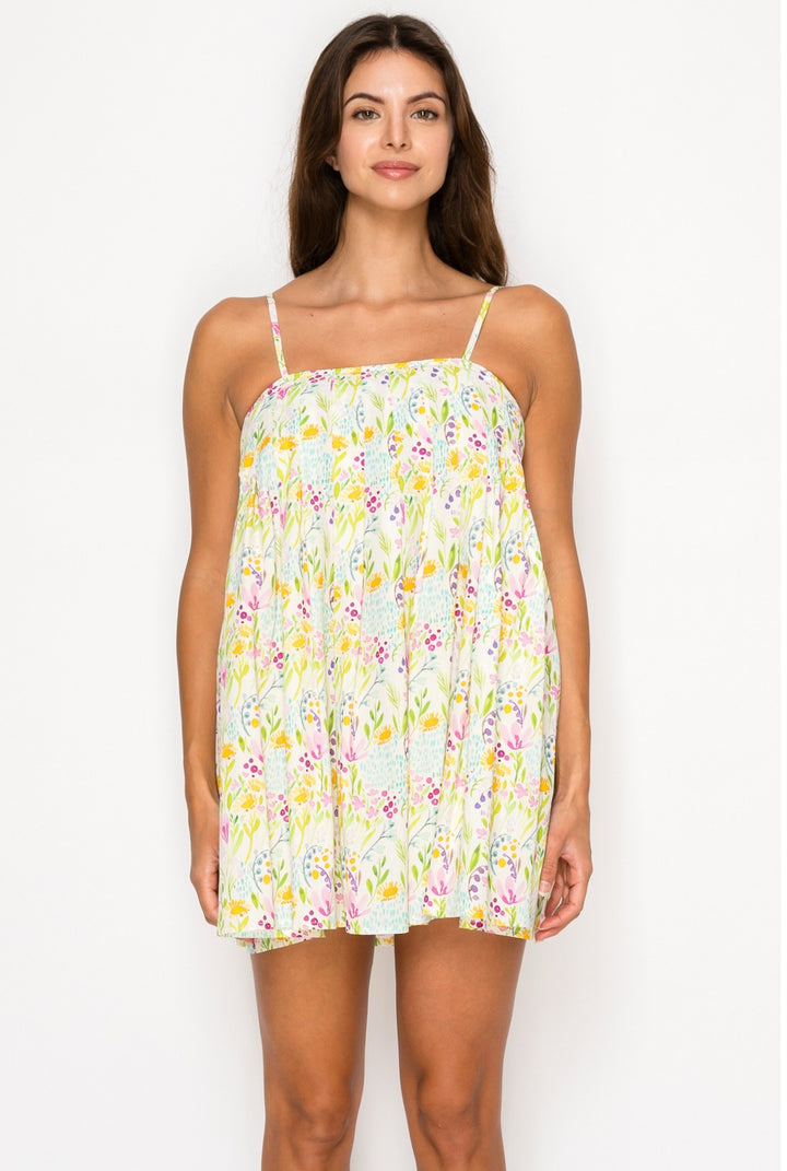 SIRENA GARDEN MINI DRESS