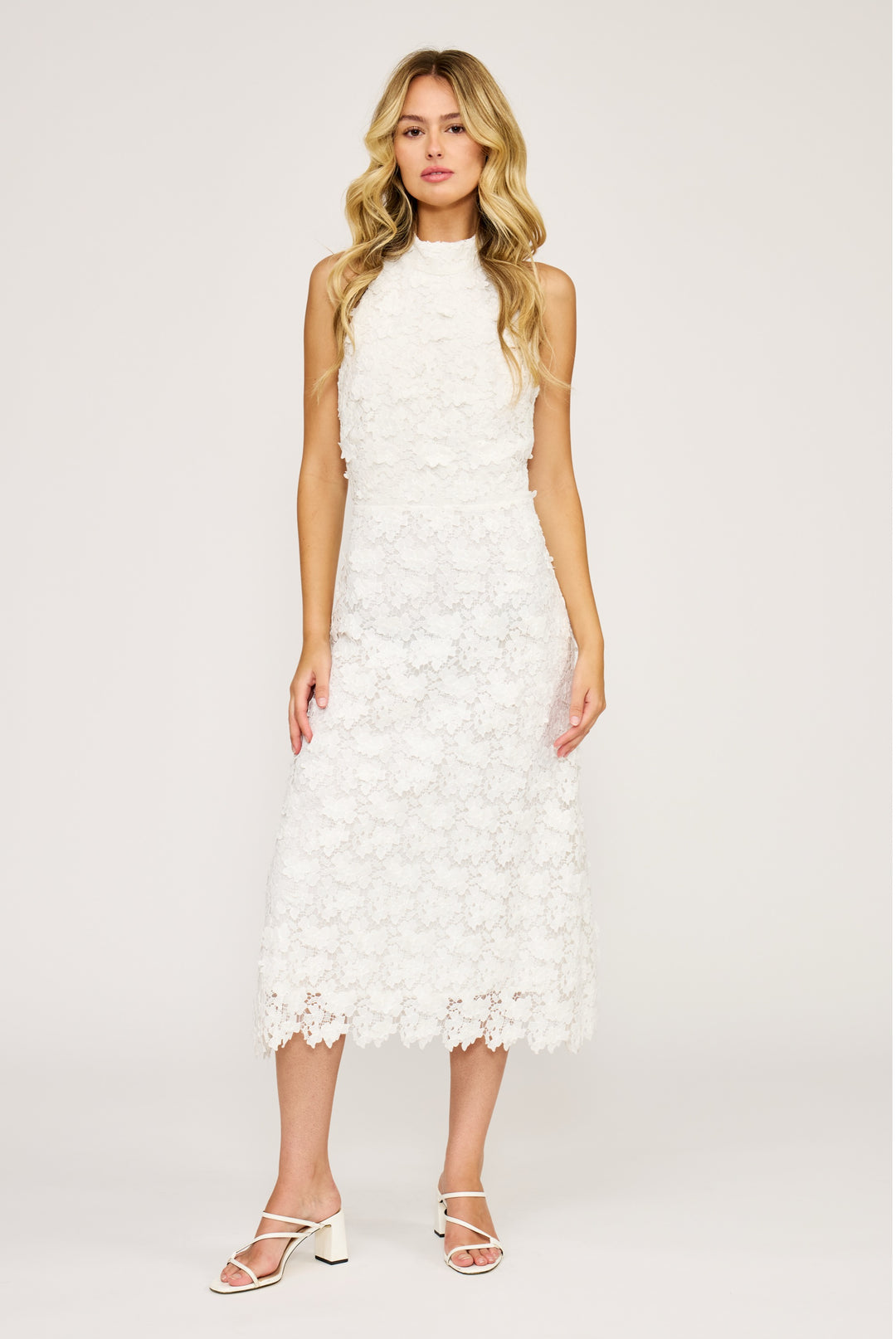 SERAFINA HALTER DRESS