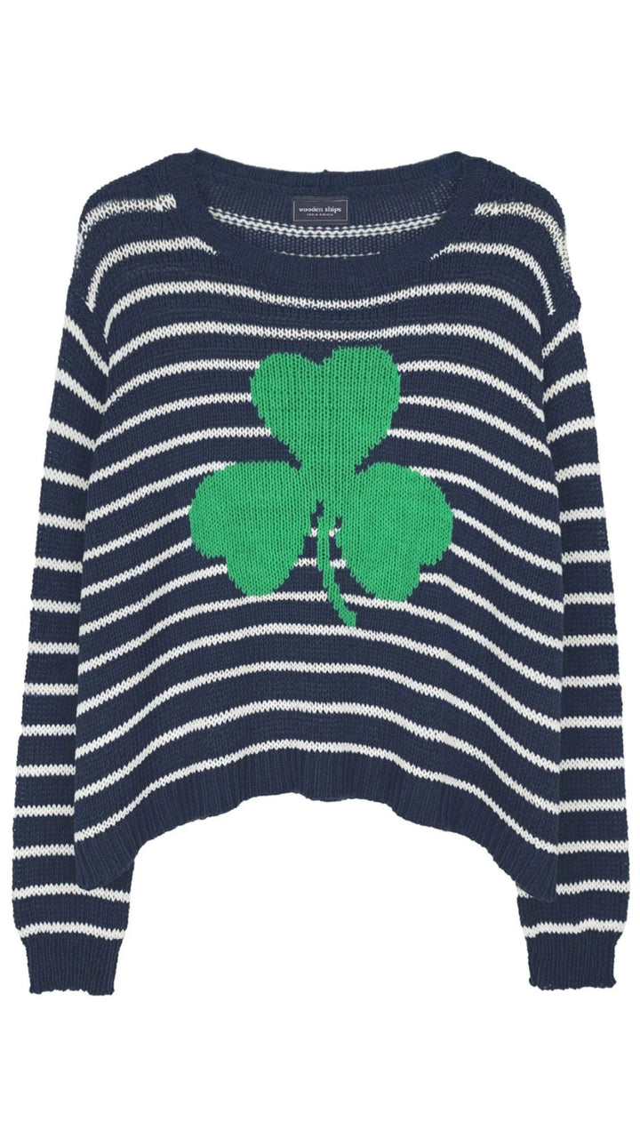 SHAMROCK STRIPE CREW